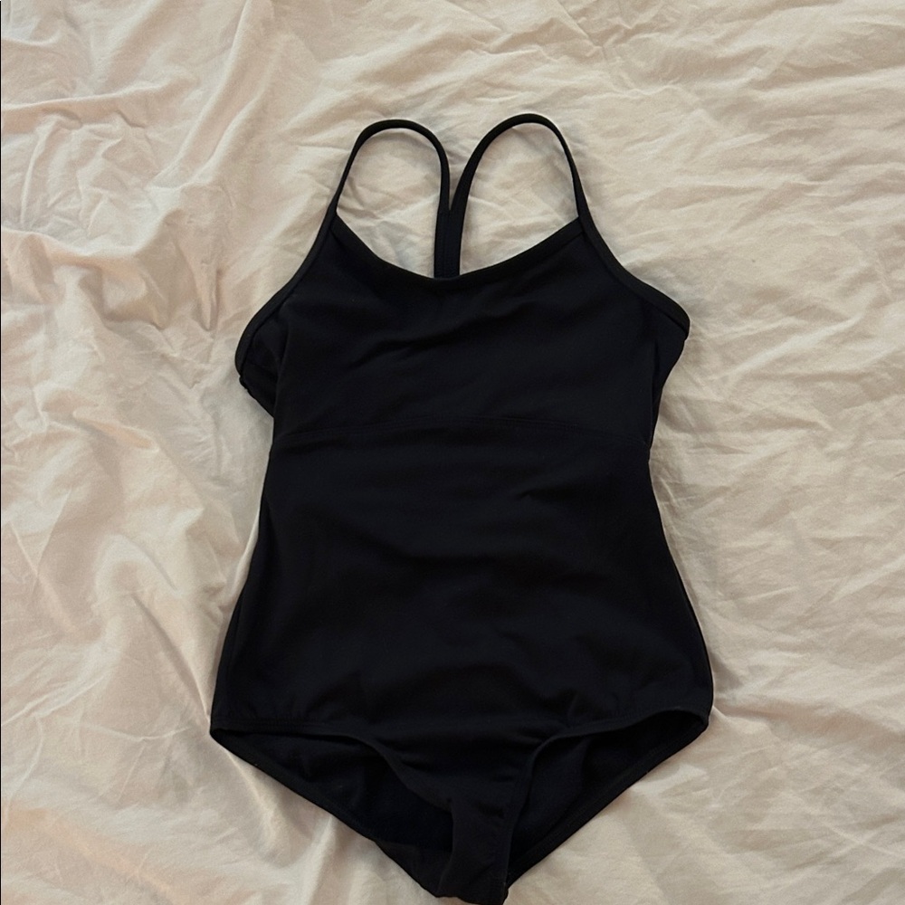 All in Motion Kids Black One-Piece bodysuit.